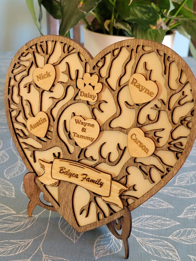 Laser-engraved-family-tree-heart